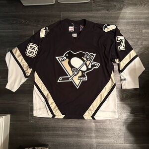 Sidney Crosby jersey Pittsburgh Penguins - CCM vintage size XL